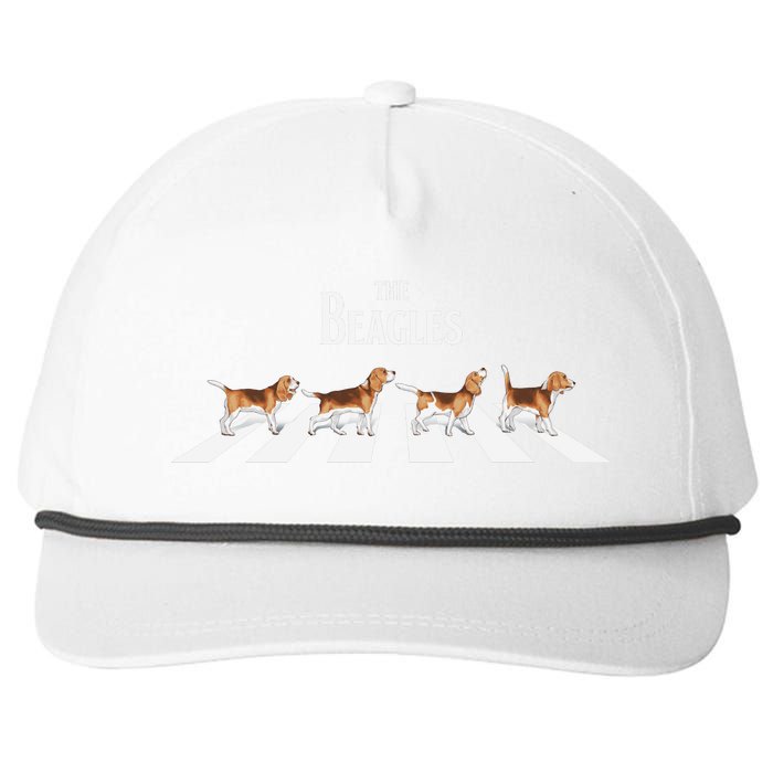 The Beagles Parody Logo Snapback Five-Panel Rope Hat