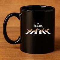 The Beagles Parody Logo 11oz C Handle Ceramic Mug