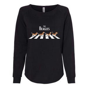 The Beagles Parody Logo Womens California Wash Sweatshirt