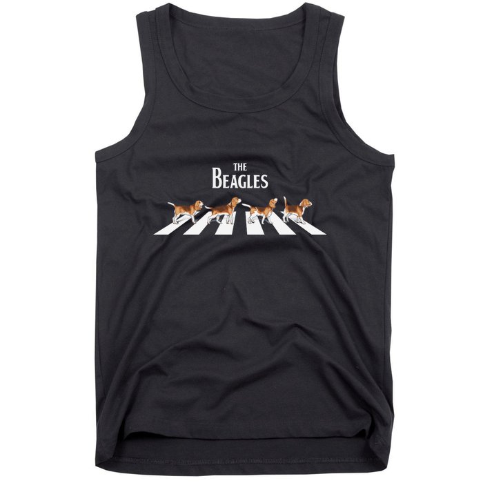 The Beagles Parody Logo Tank Top