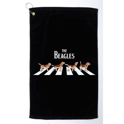 The Beagles Parody Logo Platinum Collection Golf Towel