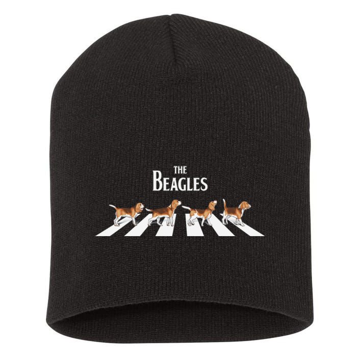 The Beagles Parody Logo Short Acrylic Beanie