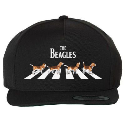 The Beagles Parody Logo Wool Snapback Cap