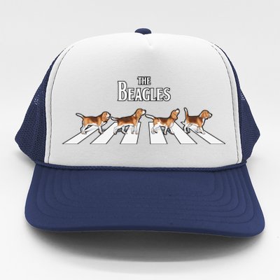 The Beagles Parody Logo Trucker Hat