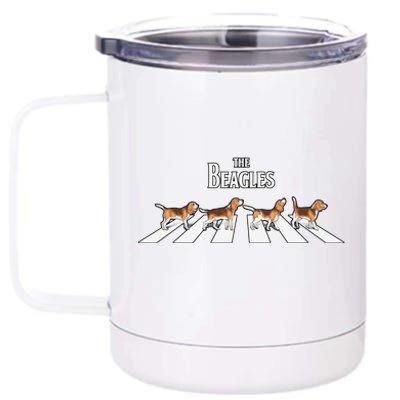 The Beagles Parody Logo 12 oz Stainless Steel Tumbler Cup