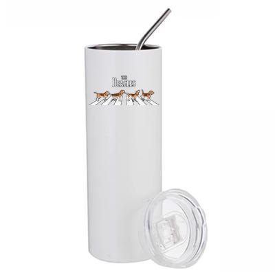 The Beagles Parody Logo Stainless Steel Tumbler