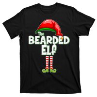 The Bearded Elf Funny Family Christmas T-Shirt