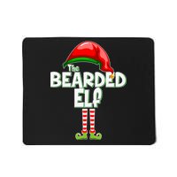 The Bearded Elf Funny Family Christmas Mousepad