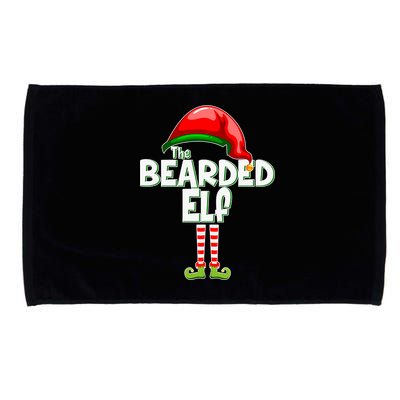 The Bearded Elf Funny Family Christmas Microfiber Hand Towel