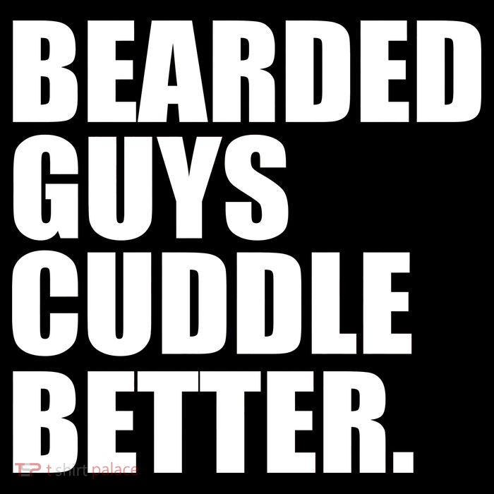 The Bearded Guys Cuddle Better Funny Beard Bag