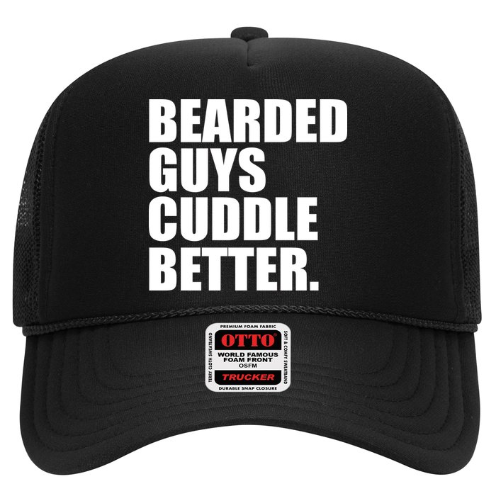 The Bearded Guys Cuddle Better Funny Beard Trucker Hat