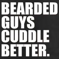 The Bearded Guys Cuddle Better Funny Beard Trucker Hat