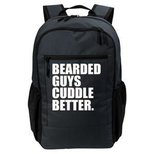 The Bearded Guys Cuddle Better Funny Beard Daily Commute Backpack