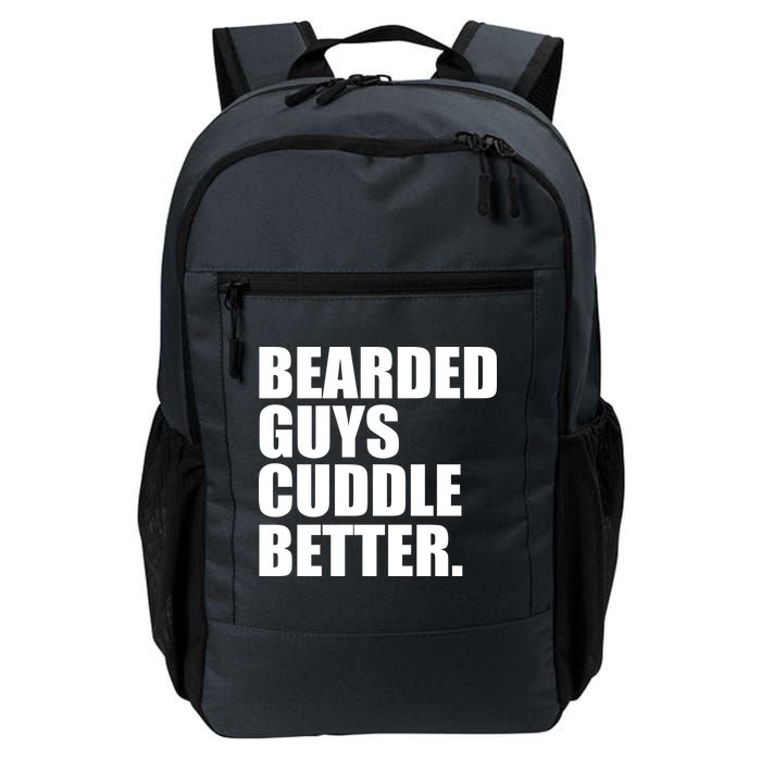 The Bearded Guys Cuddle Better Funny Beard Backpack