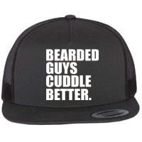 The Bearded Guys Cuddle Better Funny Beard Flat Bill Trucker Hat