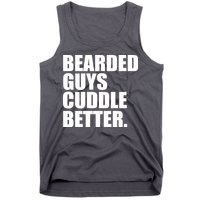 The Bearded Guys Cuddle Better Funny Beard Tank Top