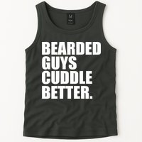 The Bearded Guys Cuddle Better Funny Beard Tank Top