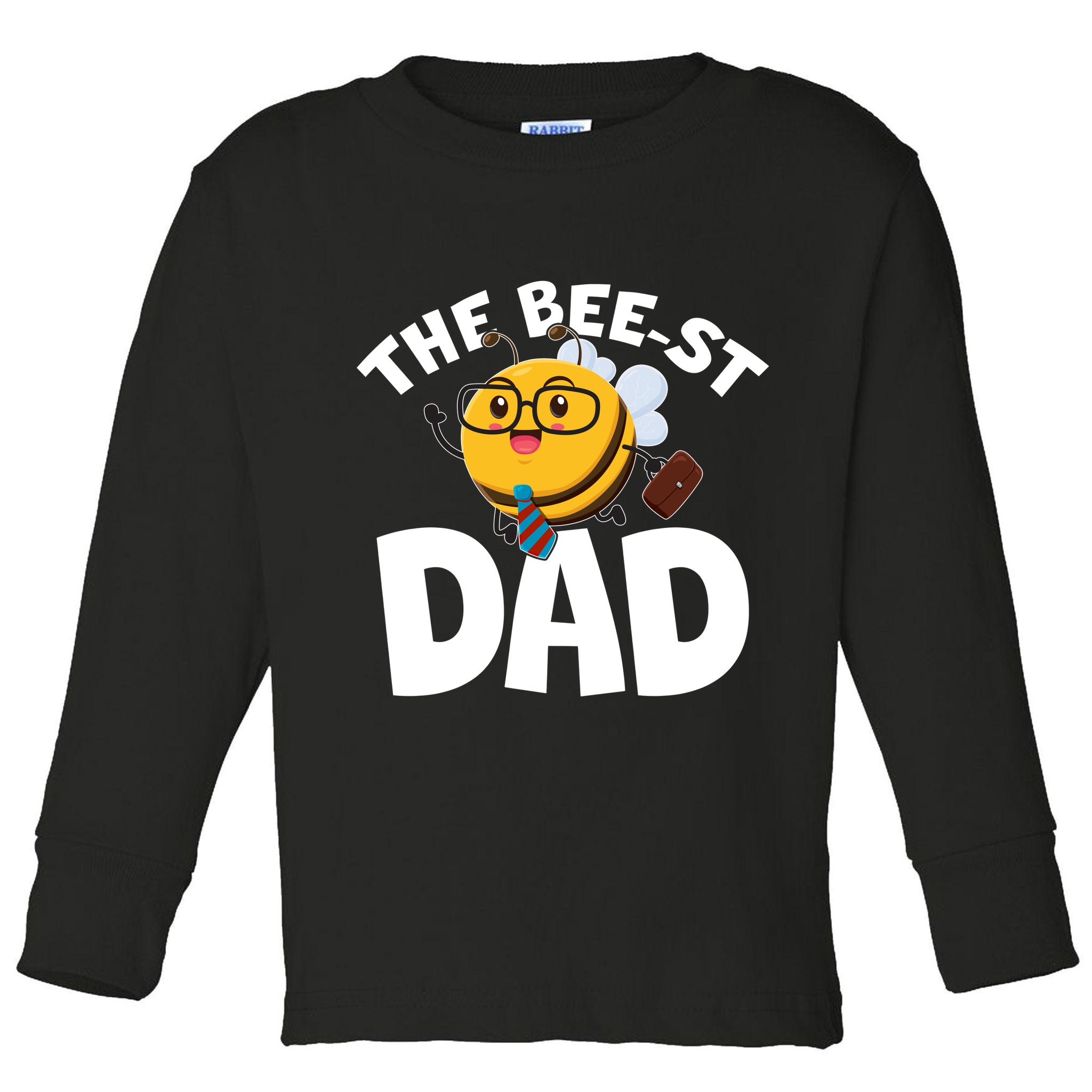 The Bee-st Dad Toddler Long Sleeve Shirt