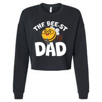 The Bee-st Dad Cropped Pullover Crew