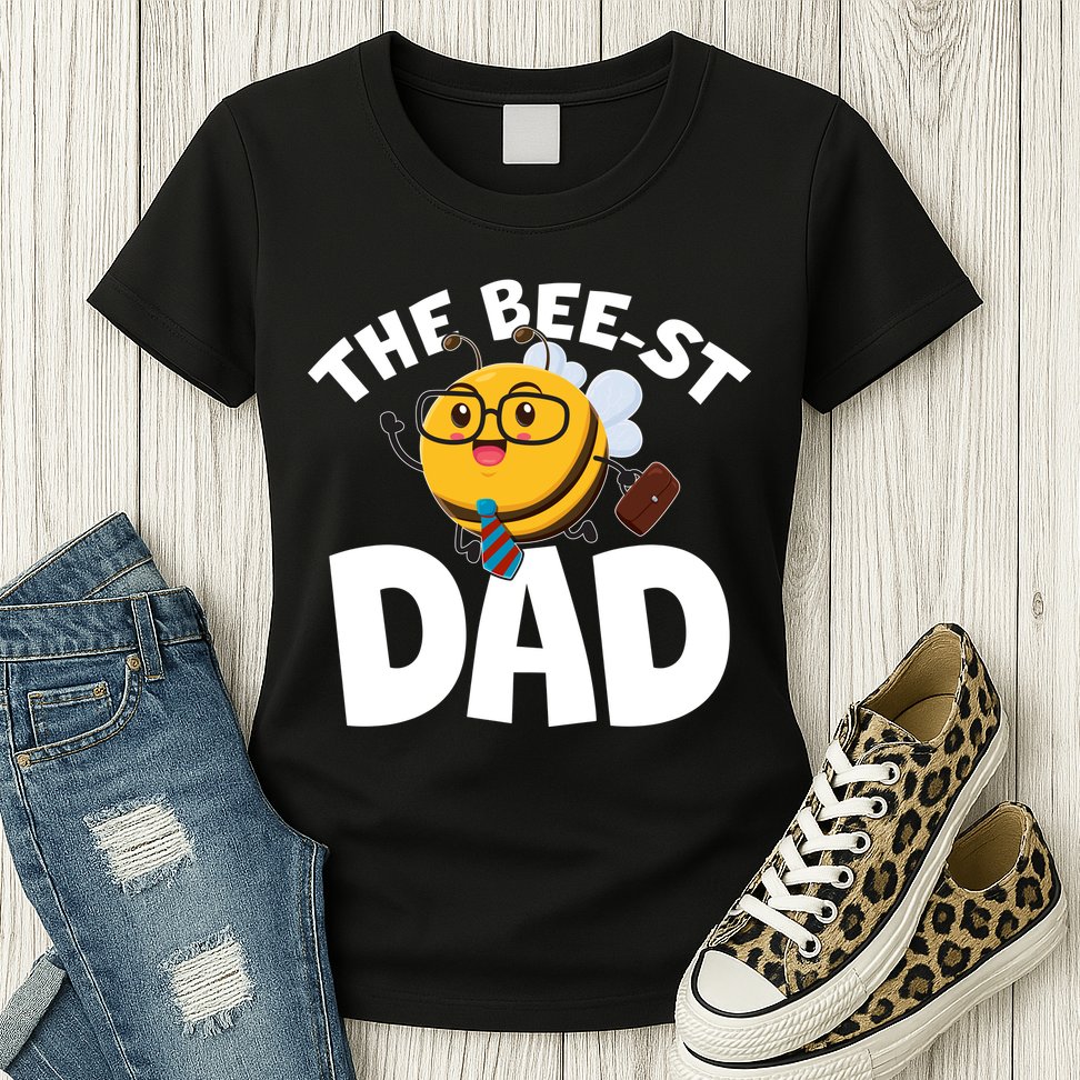 The Bee-st Dad Womens T-Shirt