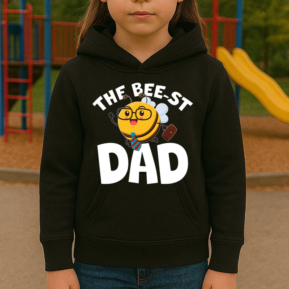 The Bee-st Dad Kids Hoodie