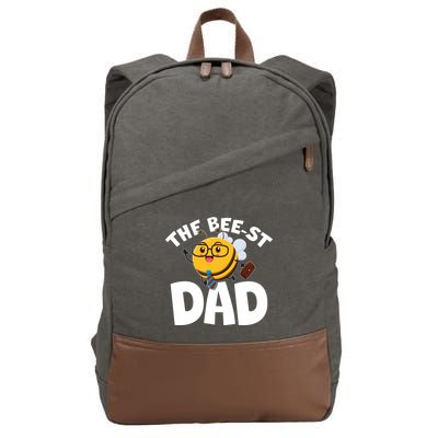 The Bee-st Dad Cotton Canvas Backpack