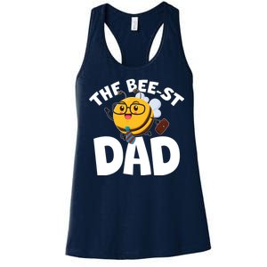 The Bee-st Dad Women's Racerback Tank