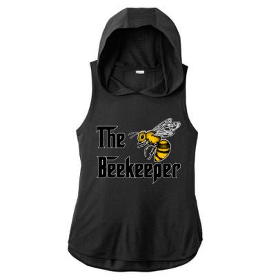 The Beekeeper Ladies PosiCharge Tri-Blend Wicking Draft Hoodie Tank