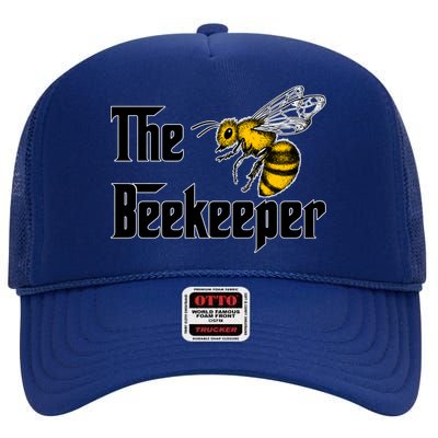 The Beekeeper High Crown Mesh Back Trucker Hat