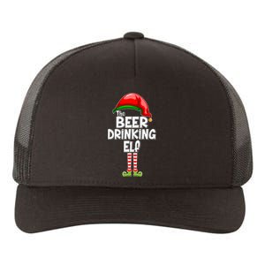 The Beer Drinking Elf Family Matching Christmas Yupoong Adult 5-Panel Trucker Hat