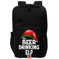 The Beer Drinking Elf Family Matching Christmas Impact Tech Backpack