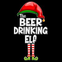 The Beer Drinking Elf Family Matching Christmas Sustainable Bucket Hat