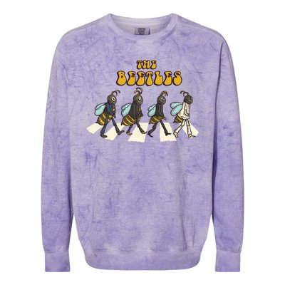 The Beetles Parody Colorblast Crewneck Sweatshirt