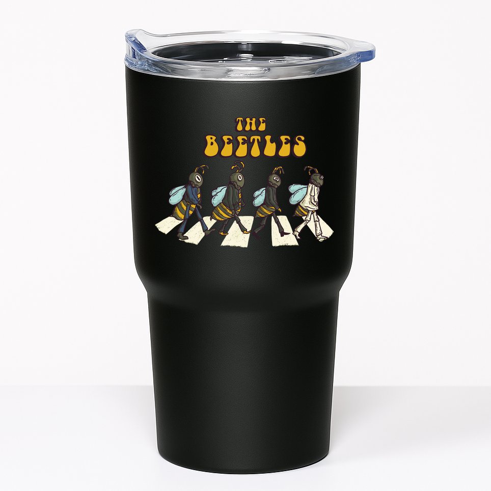 The Beetles Parody Tumbler