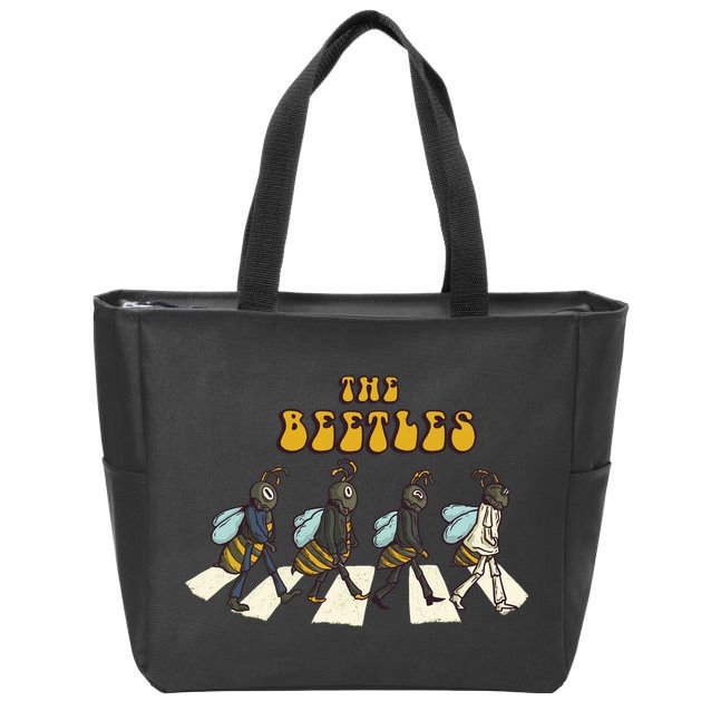 The Beetles Parody Zip Tote Bag