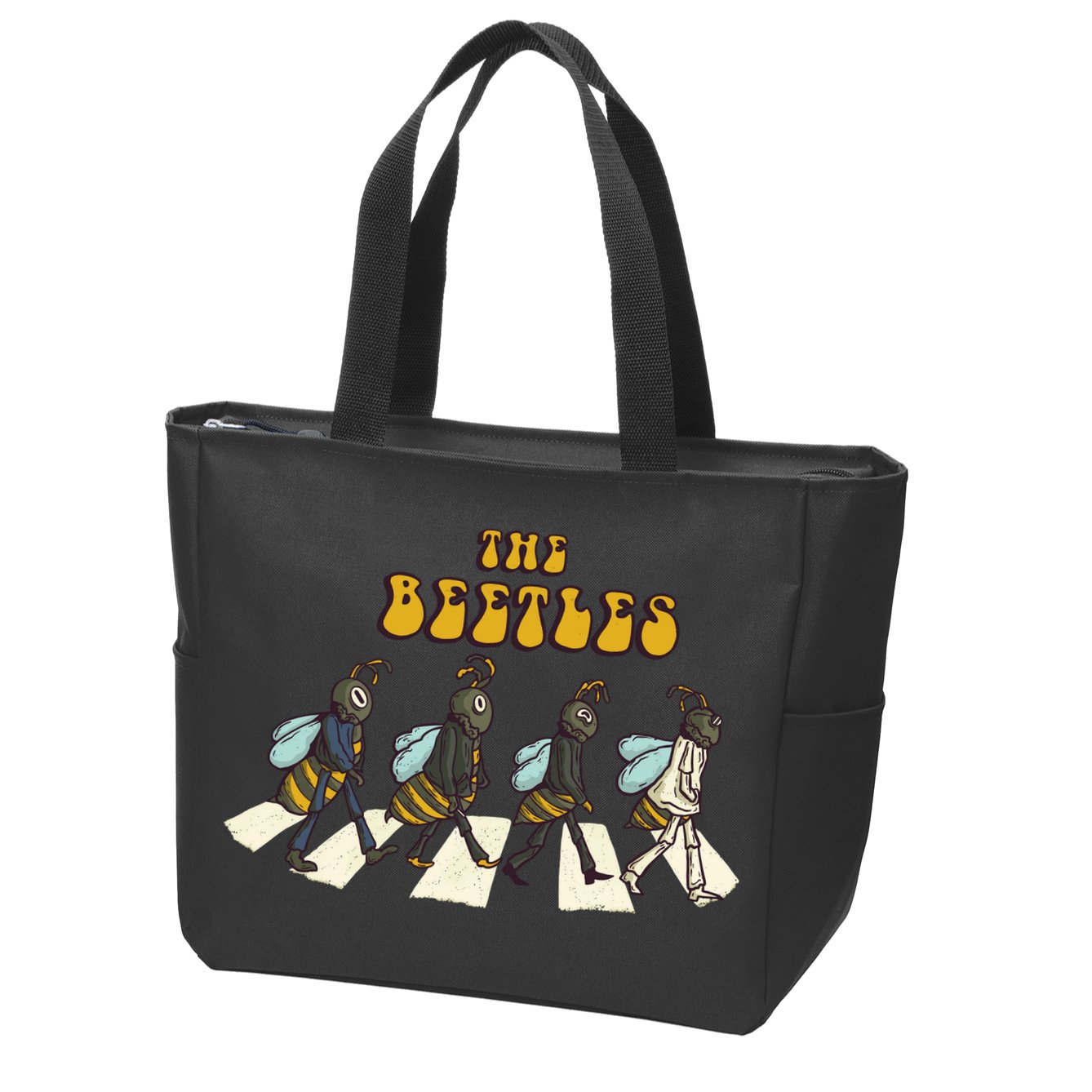 The Beetles Parody Zip Tote Bag