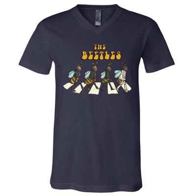 The Beetles Parody V-Neck T-Shirt