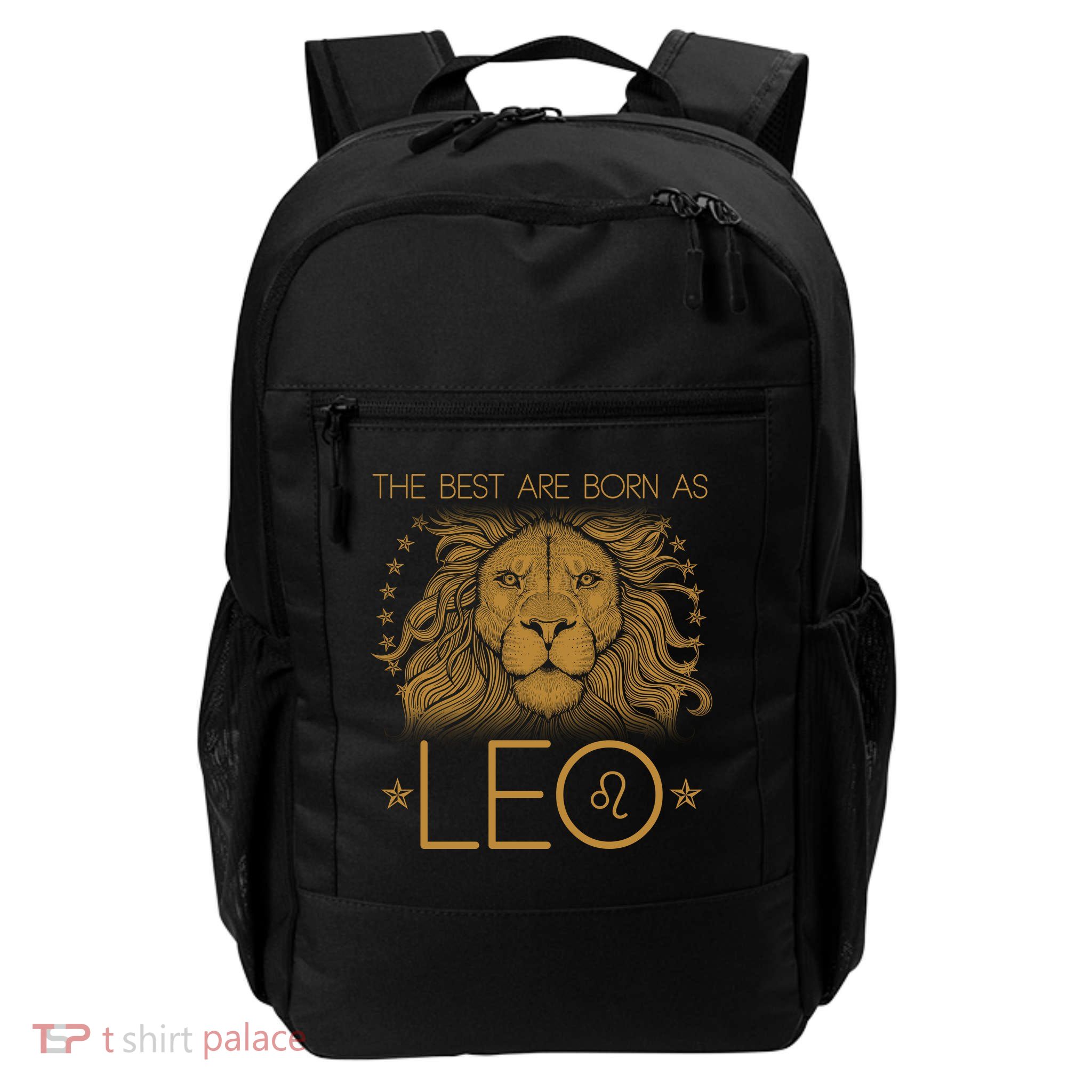The Best Are Born As Leo Vintage Lion Backpack
