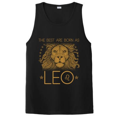 The Best Are Born As Leo Vintage Lion PosiCharge Competitor Tank