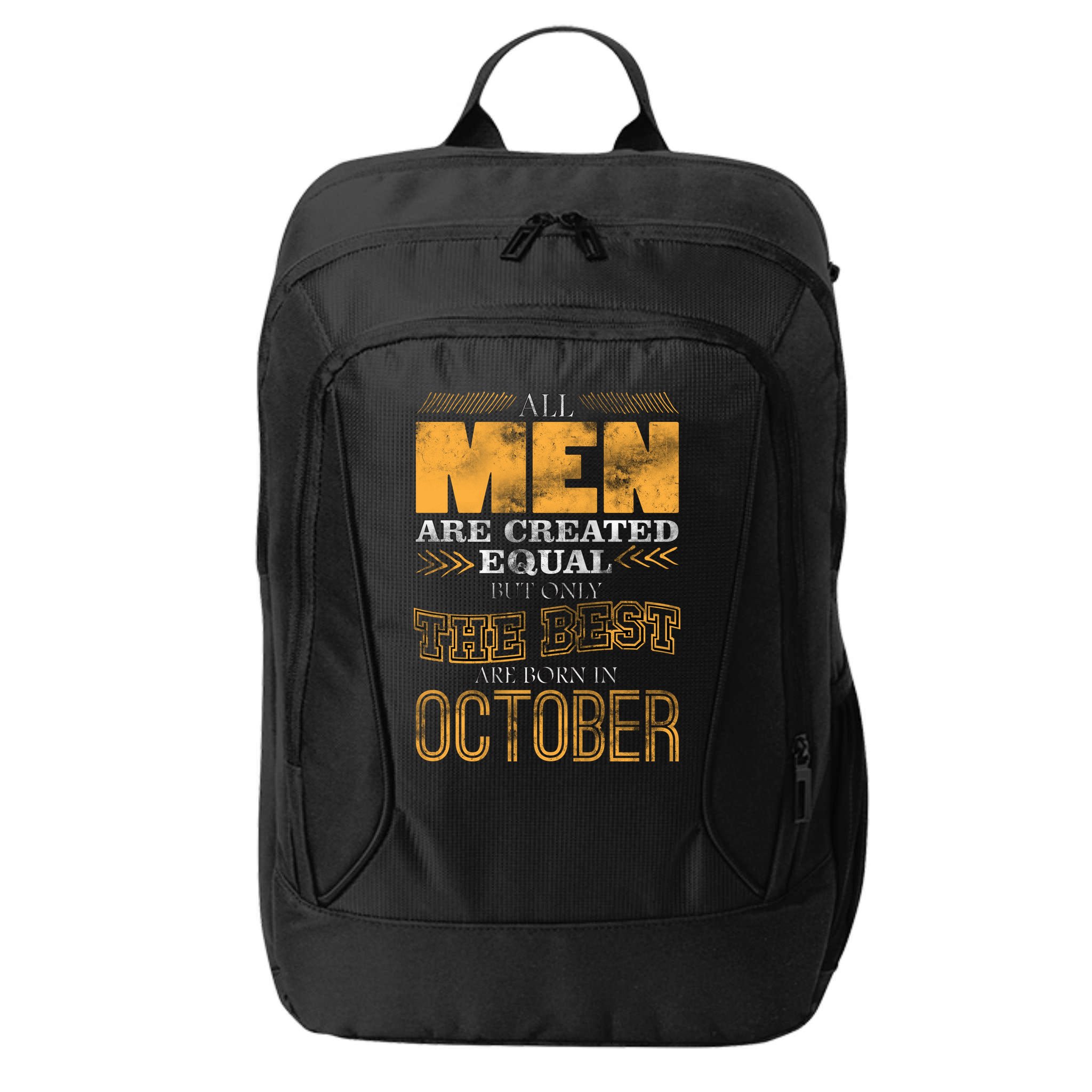 The Best Are Born In October City Backpack