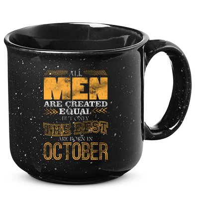 The Best Are Born In October 15oz Campfire Ceramic Mug