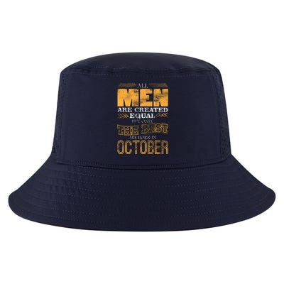 The Best Are Born In October Cool Comfort Performance Bucket Hat