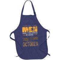 The Best Are Born In October Apron