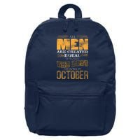 The Best Are Born In October 16 in Basic Backpack