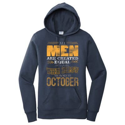 The Best Are Born In October Women's Pullover Hoodie
