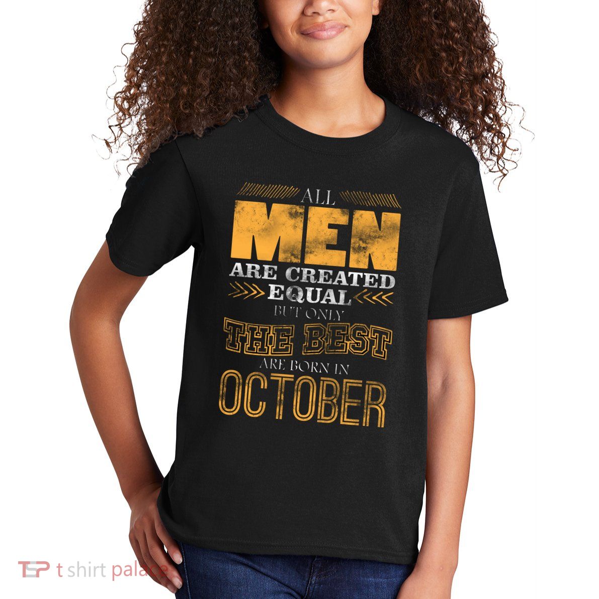The Best Are Born In October Kids T-Shirt