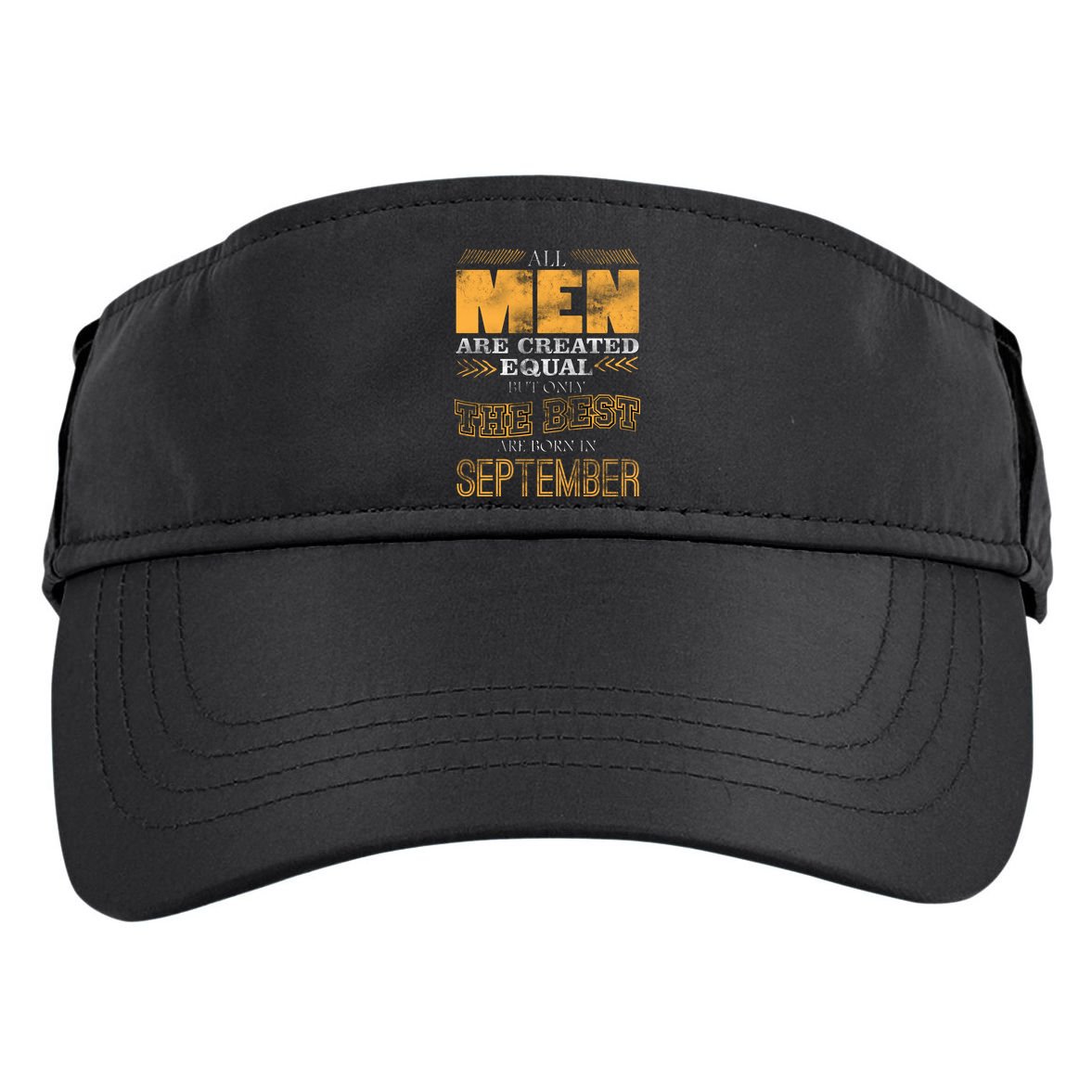 The Best Are Born In September Adult Drive Performance Visor