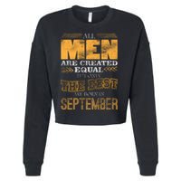 The Best Are Born In September Cropped Pullover Crew