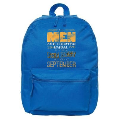 The Best Are Born In September 16 in Basic Backpack
