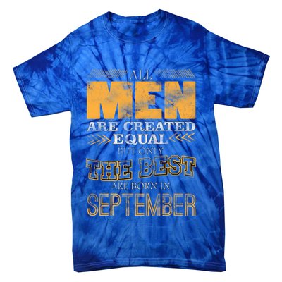 The Best Are Born In September Tie-Dye T-Shirt
